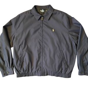 Polo by Ralph Lauren Navy Lightweight Harrington Jacket